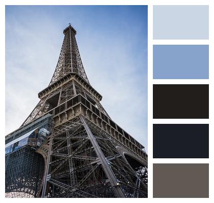 Vacations Paris Eiffel Tower Image